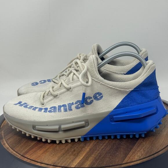 ADIDAS Pharrell x NMD S1 Mahbs "Oatmeal" Sneakers Shoes Men's Size 12 - Picture 3 of 8